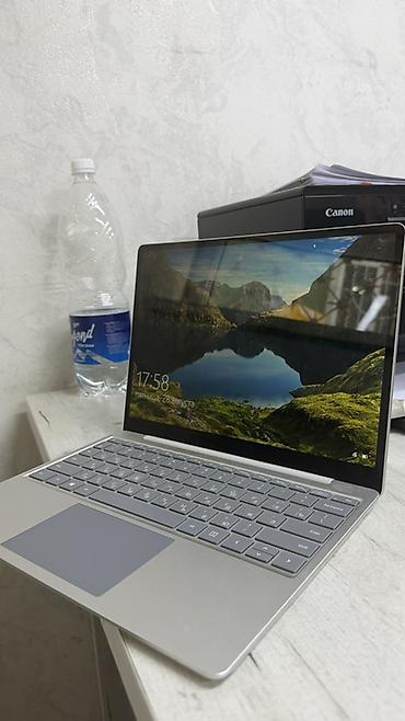 ноутбуки с 3050: Microsoft Surface Laptop Go (серебристый) Сенсорный экран - Экран — 1