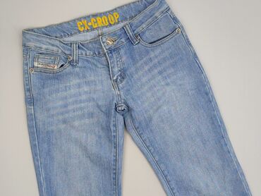 klapki w krowy: Denim, Jeansy damskie