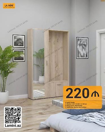 kicik skaf: Dəhliz dolabı – La Mini - Ölçülər: D 40 × H 200 × U 100 sm - Material — 1