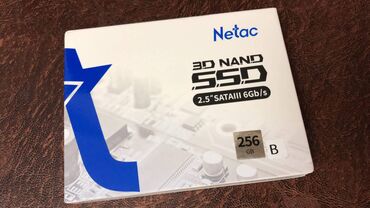 Видеокарты: Внутренний Накопитель SSD Netac, 256 ГБ, 2.5", Новый