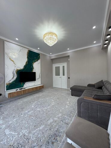 квартиры в жалал абаде: 2 комнаты, 62 м², Элитка, 12 этаж, Евроремонт