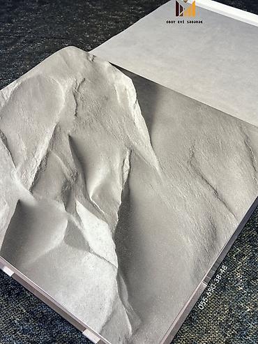 3d şəkillər: Dekorativ divar kağızı kataloqu – daş teksturası və monoxrom səthlər — 1