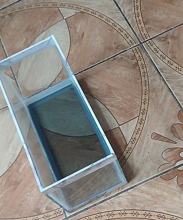 akvarium baki: Dördbucaq akvarium, Boş, 10 l — 2