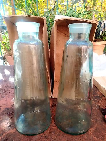 Tibbi avadanlıq: Bobrov aparatı – 1000 ml - Həcm: 1000 ml (şüşə üzərində mm/ ml şkala — 3