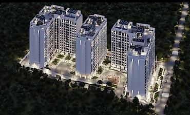 Продажа квартир: 4 комнаты, 127 м², Кок-Жар мкр Элитка, 11 этаж, ПСО (под самоотделку) — 2
