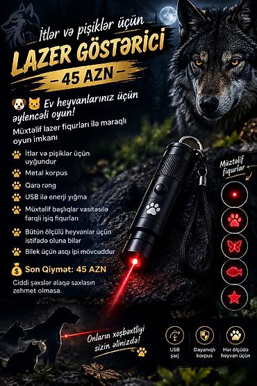 xalli itler: Məhsul: Yaşıl və Qırmızı Lazer Göstəricilər Xüsusiyyətlər: - Güclü — 2