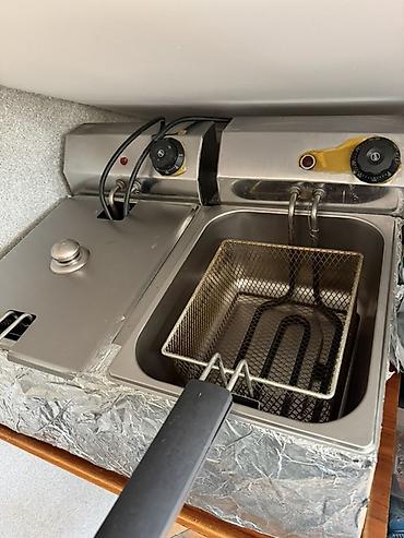 airfryer ucuz: İkiqablı elektrik friyeri - Material: paslanmayan polad korpus və — 1