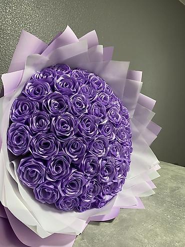 Ruža: Buket crvenih ruža – elegantan aranžman - Luksuzan, bogat buket — 15