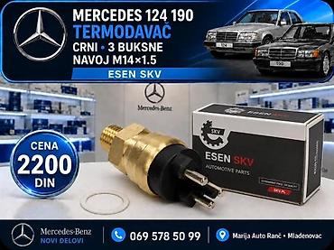 Termostati: MERCEDES 124 190 TERMODAVAC 85C CRNI ORIGINAL BEHR MAHLE | — 2