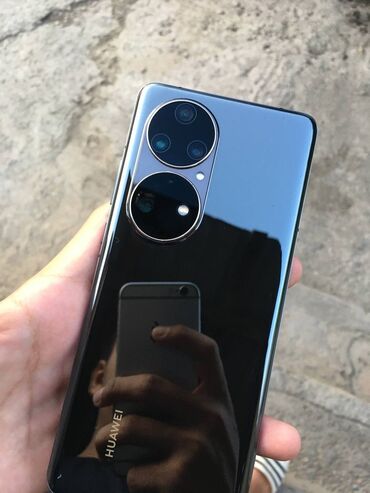защитное стекло huawei: Huawei P50 Pro, Колдонулган, 256 ГБ, түсү - Кара, 2 SIM