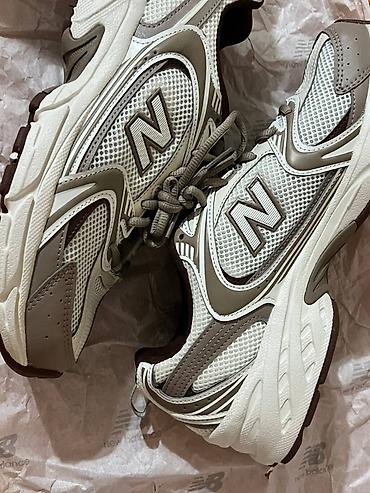 Мужская обувь: Мужские кроссовки, 41.5, New Balance, Новый, цвет - Бежевый, Платная доставка, Самовывоз — 3