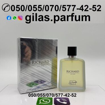 xanım üçün hədiyyə: Ricardo Veron Eau de Parfum for Men kişi ətrinin dubay versiyası