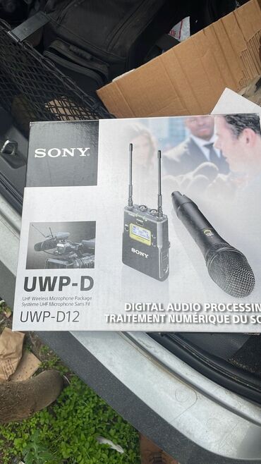 Mikrofonlar: Sony professional mikrafon təzədir