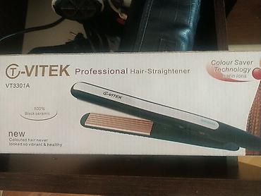 T-Vitek VT3301A Professional Hair Straightener – saç üçün vafli ütü lalafo.az -da T-Vitek VT3301A Professional Hair Straightener – saç üçün vafli ütü
