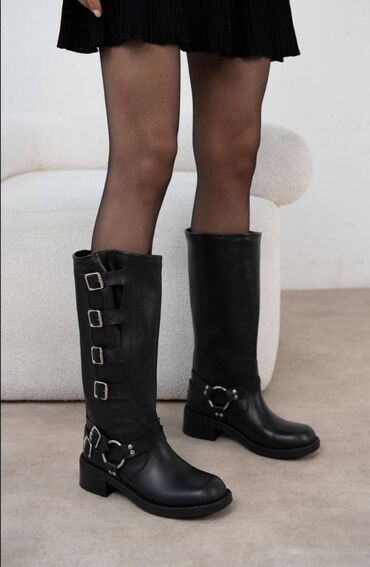 Сапоги: Сапоги б/у. Высота подошвы 5 см. 100% натуральная кожа. Турция на at lalafo.kg Сапоги: Сапоги б/у. Высота подошвы 5 см. 100% натуральная кожа. Турция на