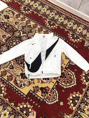 часы монако: Мужская куртка, L, Nike, Новый, цвет - Белый, Самовывоз — 1