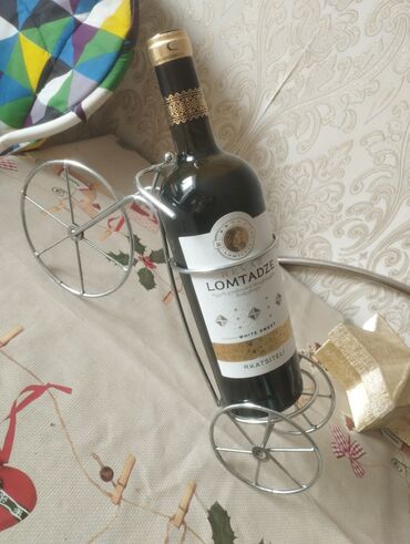бокалы для вина: Подставка для вина и т.д в виде велосипеда