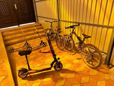 Велосипеды: Аренда электро самокатов Город Каракол и велосипедов на сутки. цена