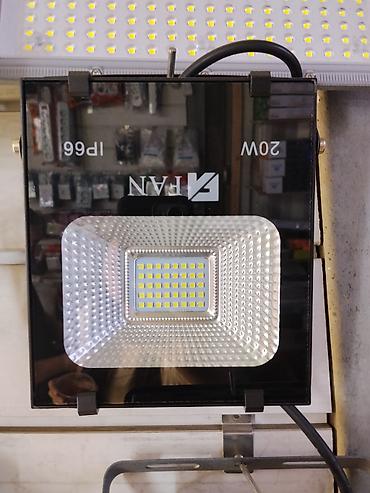 прожектор фан: Светодиодный прожектор FAN, 20 Вт, IP66. - Мощность: 20 W - Степень — 1