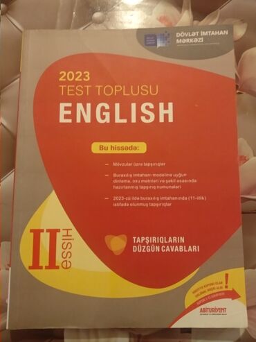 Testlər: Azərbaycan dili Testlər 11-ci sinif, DİM, 2-ci hissə, 2023 il
