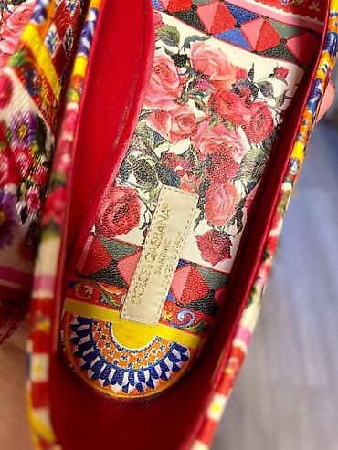 qız ucun: Dolce&Gabbana original baletka — 4