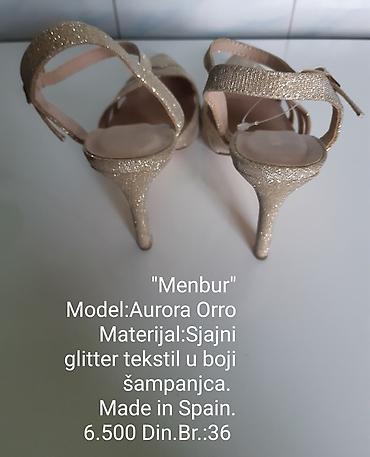 Salonke: Original Menbur – model Aurora Orro - Proizvedeno u Španiji (Made in — 9