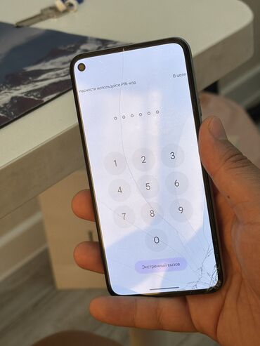 чехол на google pixel: Google Pixel 5, Колдонулган, 128 ГБ, түсү - Жашыл, 1 SIM, eSIM
