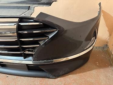 Бампер и комплектующие: Бампер Hyundai, Б/у, Оригинал — 2