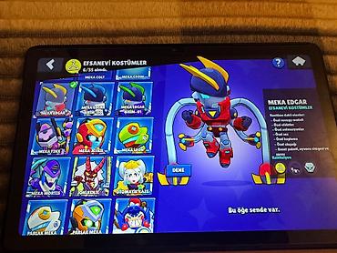 İncəsənət və kolleksiyalar: Brawl Stars hesabı – yüksək trofey və zəngin kolleksiya İlk pul tələb — 3