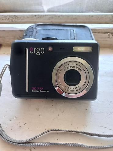 godox mini pioneer 200: Ergo DC 717 rəqəmsal fotoaparat - Kompakt korpus, daşıma qayışı ilə — 2