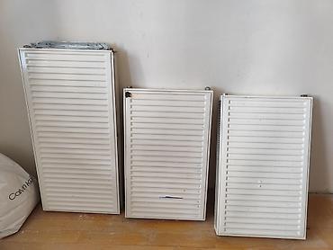 Məhsul: Panel radiatorlar (3 ədəd) - Material: Polad, ağ rəngli panel lalafo.az -da Məhsul: Panel radiatorlar (3 ədəd) - Material: Polad, ağ rəngli panel