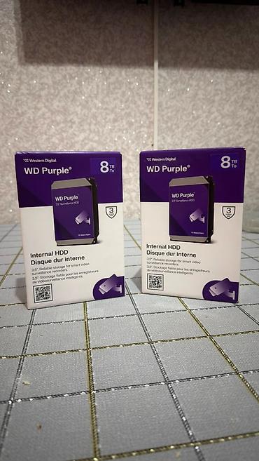 250 gb hard disk: Daxili Sərt disk (HDD) Western Digital (WD), 8 TB, 3.5", Yeni — 1