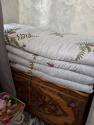 купить плед одеяло: Жууркан жаны колдонулбаган абалда, таза пахтадан жасалган — 1