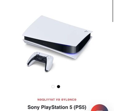 irsad telecom playstation 5: Yeni Bağlı Qutu Sony PlayStation 5 (PS5) * Brend: Sony * Model