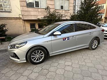 сдаю аренда саната: Арендага берилет Хундай Соната 2020-ж КАСКА,ОСАГО бар☝️ ГАЗ, обьем 2 — 9