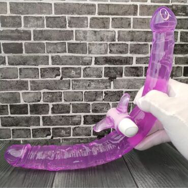 Товары для взрослых: Двусторонний фаллоимитатор с вибрацией - отличный вариант для тех — 8