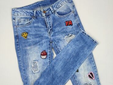 legginsy push up serce: Jeans for women, size S