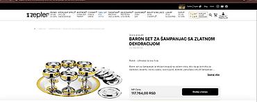 rumenko sastav: Rezervisano TRENUTNO SNIŽENE 50% Četiri skupocene Zepter čaše za — 8