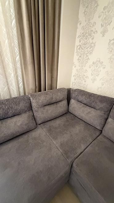 reception masa: Künc divan – transformasiya olunan model - Forma: L-şəkilli künc — 5