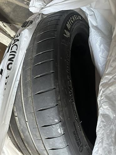 245: Шины 245 / 45 / R 19, Лето, Б/у, Пара, Легковые, Michelin — 2