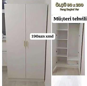 гардеробные на заказ: Dolab Sifarisle hazırlanır. ⚜️ İstehsaldan satiş, otağınıza uygun — 1