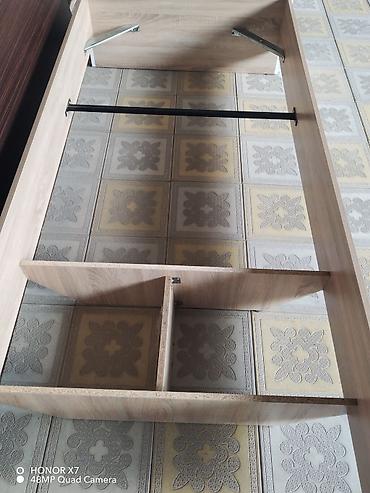 Tək nəfərlik çarpayı karkası - Ölçü: təxmini 90×200 sm (tək ölçü). -