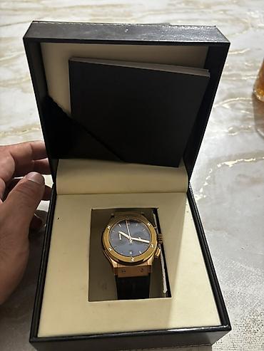 smart saatlar uşaq ucun: Hublot qol saatı – orijinal qutusu və kitabçası ilə - Korpus: qızılı — 3