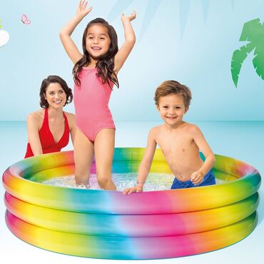 şişme havuz: Uşaqlar üçün açıq havada şişmə hovuz 147 x 33 sm Intex 58439 Uşaq
