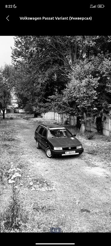 чехол для понели: Volkswagen Passat Variant: 1991 г., Механика