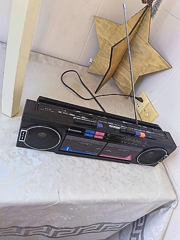 Магнитофоны: International markalı portativ boomboks – iki kasetli radio-maqnitofon — 6
