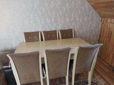 Masa və oturacaq dəstləri: 5079 masa desdi qiymeti 200 man ünvan Xırdalan İrade