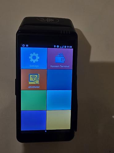 kass: Android əsaslı portativ POS/E-kassa terminalı - Inteqrasiya olunmuş — 2