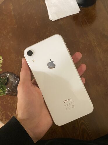 Apple iPhone: IPhone Xr, 64 GB, White Titanium, Face ID