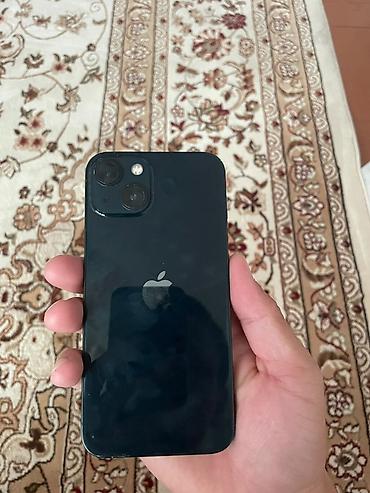 mini iphone: IPhone 13, Б/у, 128 ГБ, Черный, Защитное стекло, Чехол, 83 % — 2